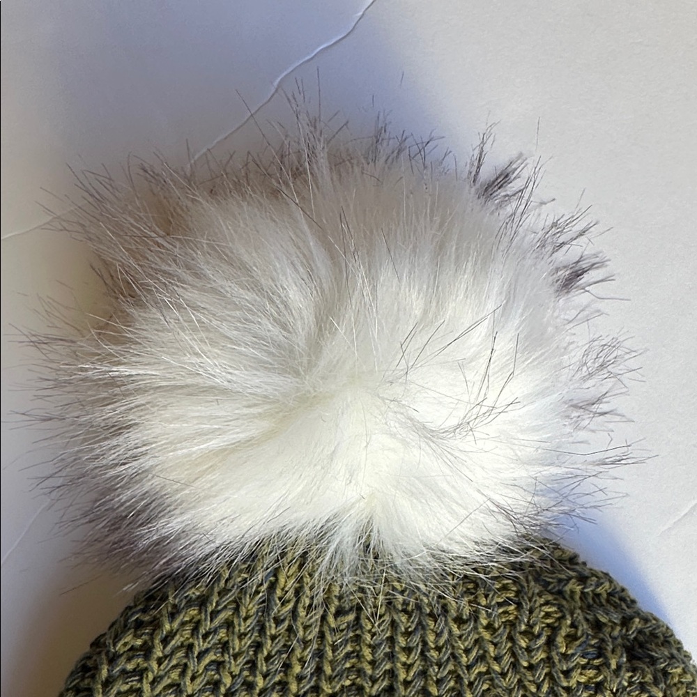 Love Your Melon Olive Knit Beanie - Picture 3 of 3